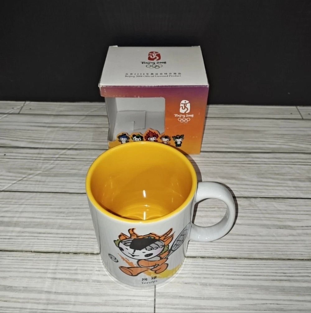 Beijing 2008 Olympics Official License Product Friendlies Coffee Tea Mug
